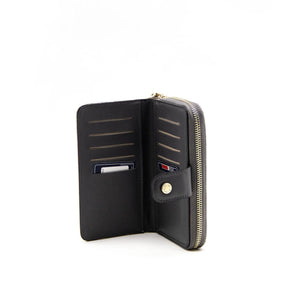 Silver & Polo A.gümüş - Antrasit SP882 Kadın Cüzdan & Kartlık