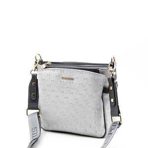 Silver & Polo A.gümüş-Antrasit SP884 Çapraz Çanta