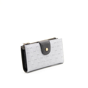 Silver & Polo A.gümüş - Antrasit SP1140 Kadın Cüzdan & Kartlık