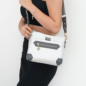 Silver & Polo A.gümüş - Antrasit SP1110 Kadın Çapraz Çanta