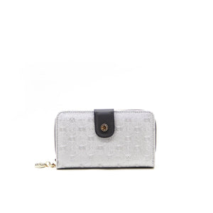 Silver & Polo A.gümüş - Antrasit SP882 Kadın Cüzdan & Kartlık