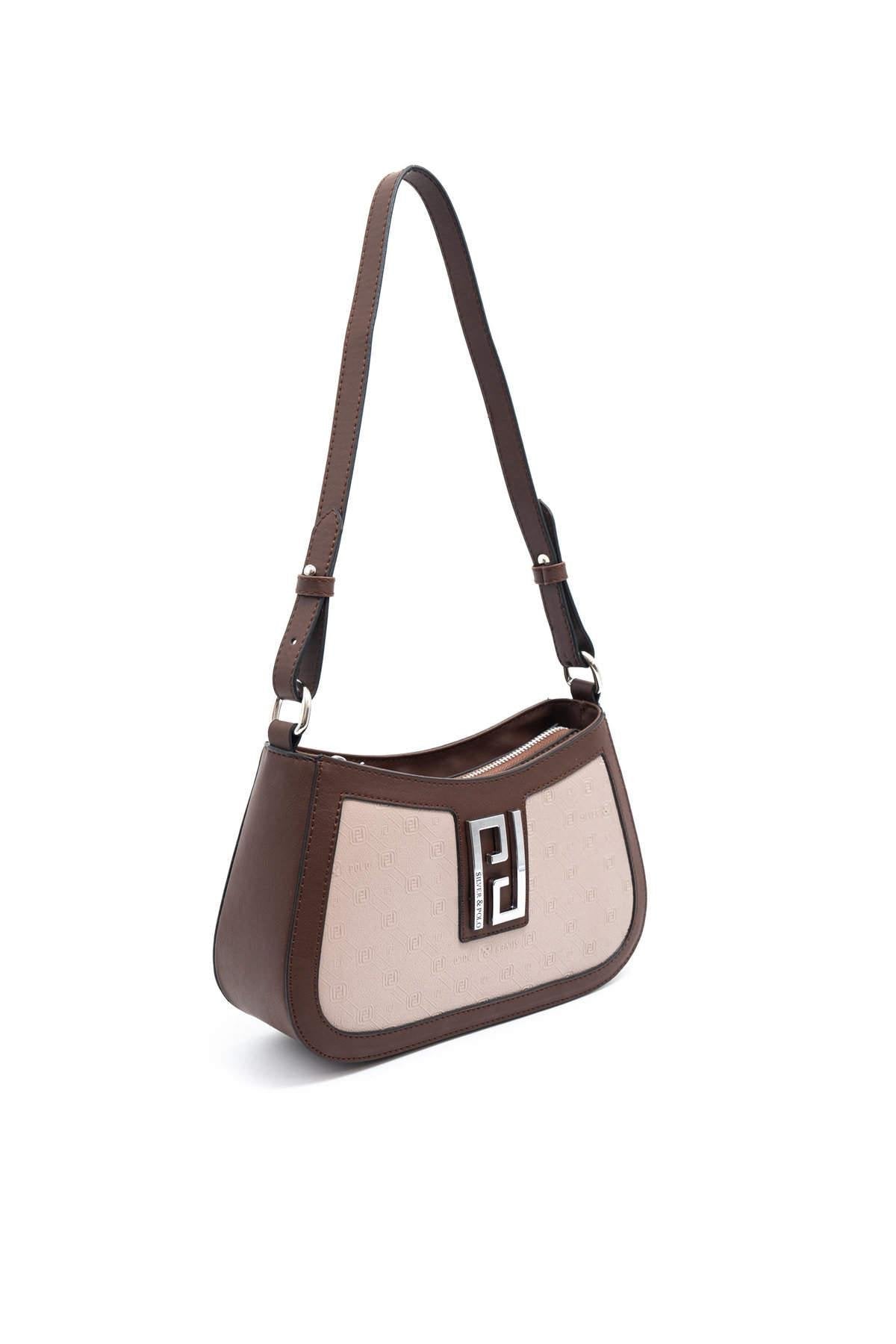 Silver & Polo A.vizon - Kahve SP1132 Kadın Çapraz Çanta