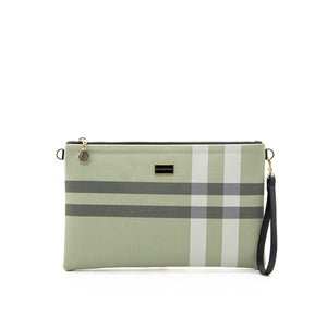 Silver & Polo A.Yeşil - Kemik SP1034 Kadın Portföy & Clutch