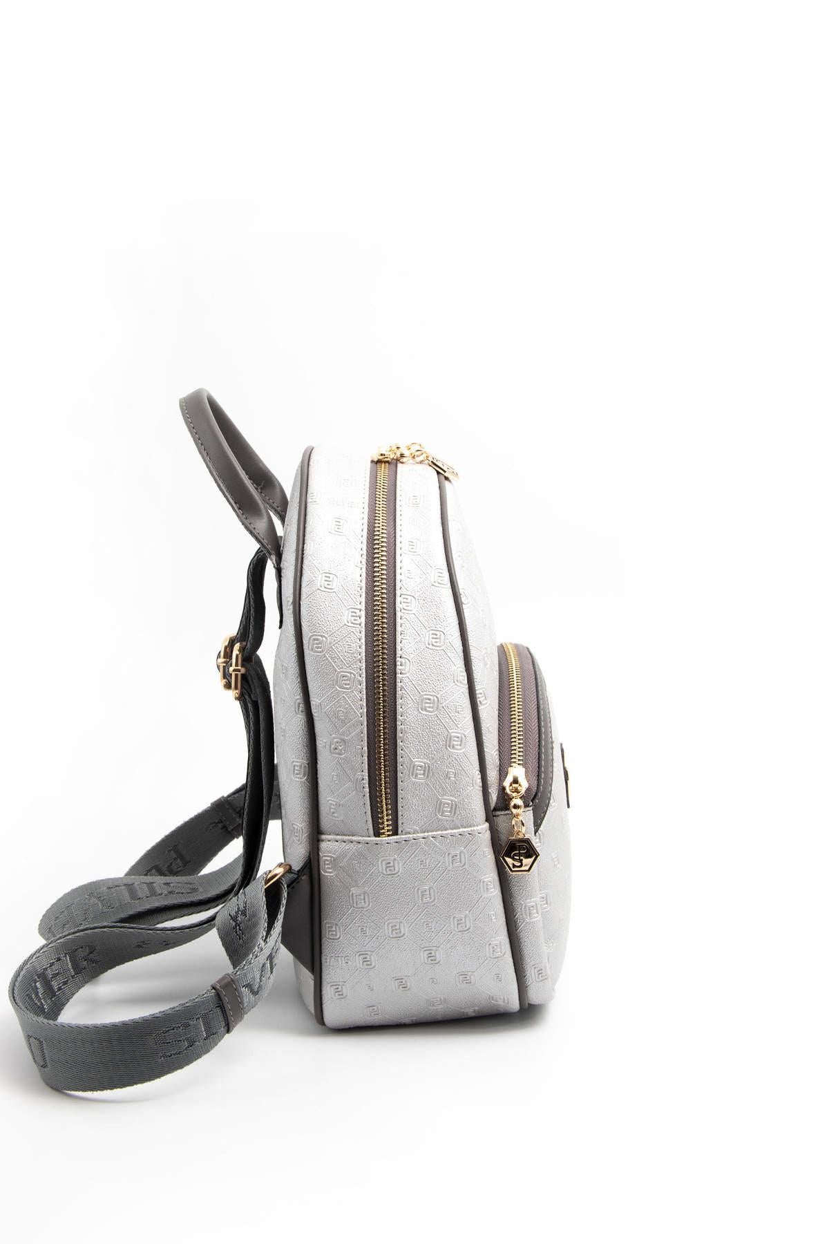 Silver & Polo A.gümüş - Antrasit SP945 Kadın Sırt Çantası