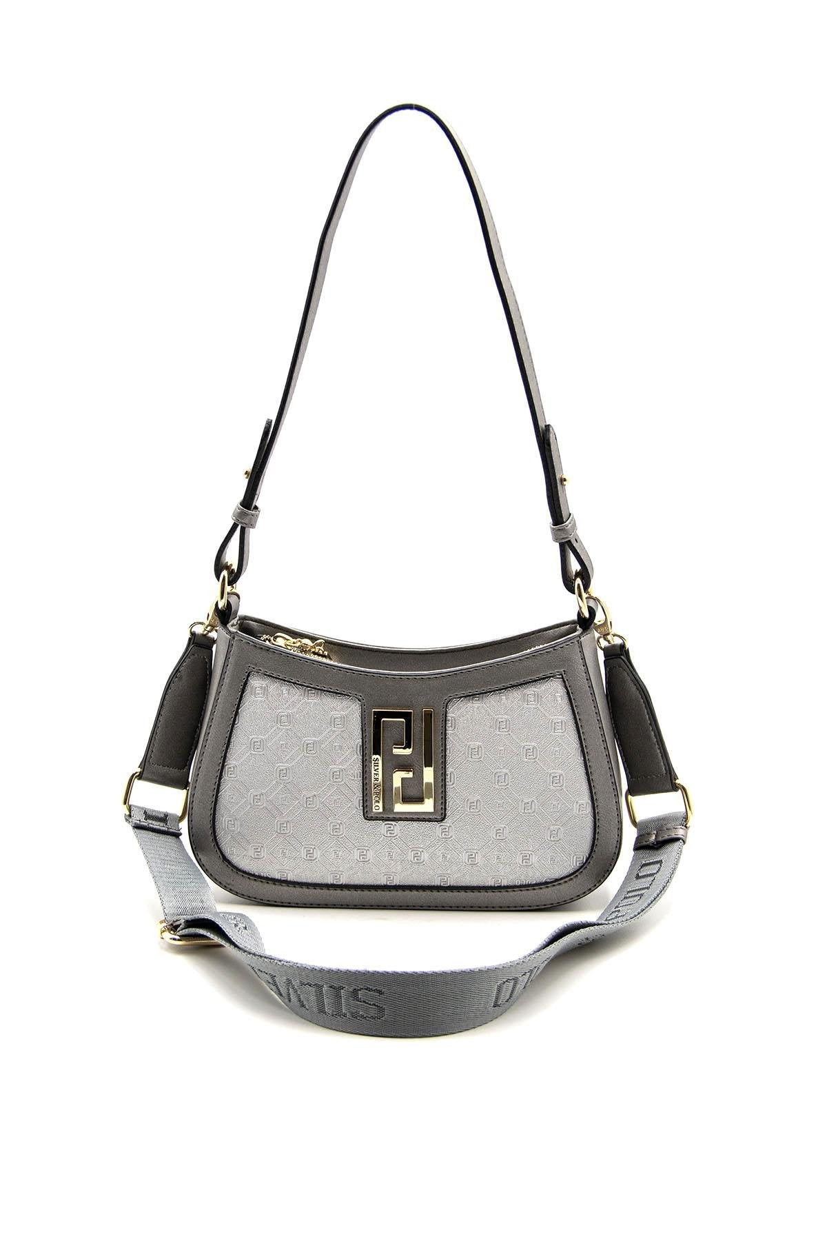 Silver & Polo A.Gümüş - Platin SP1132 Kadın Çapraz Çanta