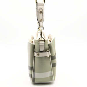 Silver & Polo A.Yeşil - Kemik SP884 Kadın Çapraz Çanta