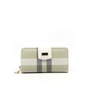 Silver & Polo A.Yeşil - Kemik SP928 Kadın Cüzdan & Kartlık