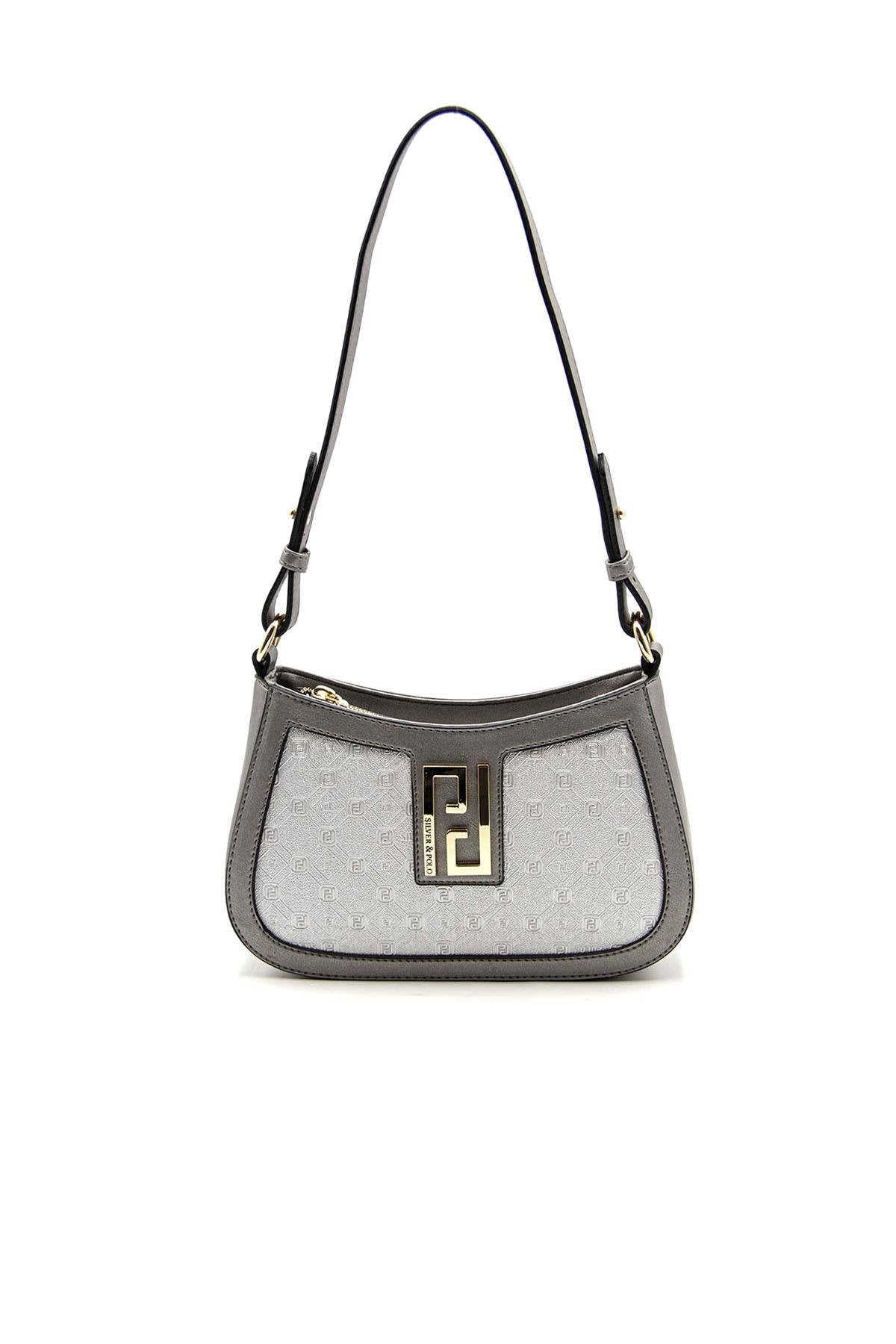 Silver & Polo A.Gümüş - Platin SP1132 Kadın Çapraz Çanta
