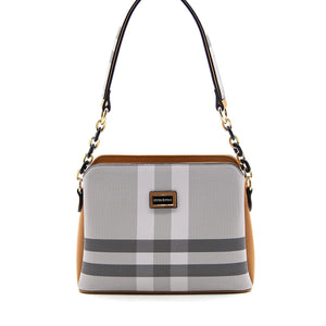 Silver & Polo A.Gri - A.Taba SP937 Kadın Omuz Çantası