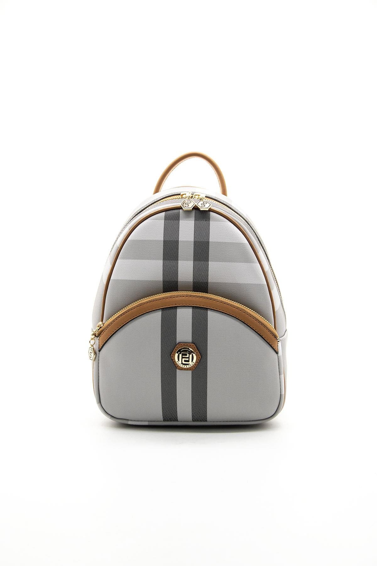 Silver & Polo A.Gri - A.Taba SP945 Kadın Sırt Çantası