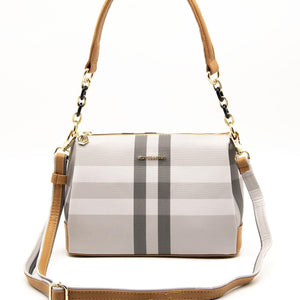 Silver & Polo A.Gri - A.Taba SP910 Kadın Çapraz Çanta