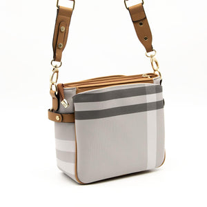 Silver & Polo A.Gri - A.Taba SP884 Kadın Çapraz Çanta