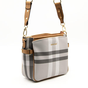 Silver & Polo A.Gri - A.Taba SP884 Kadın Çapraz Çanta