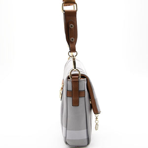 Silver & Polo A.Gri - A.Taba SP963 Kadın Çapraz Çanta