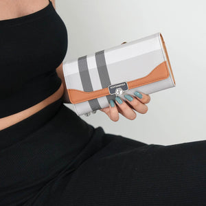 Silver & Polo A.Gri - A.Taba SP979 Kadın Cüzdan & Kartlık