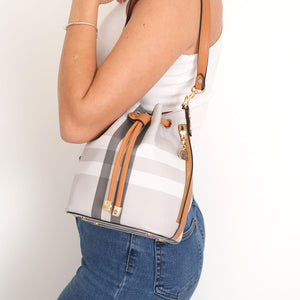 Silver & Polo A.Gri - A.Taba SP1137 Kadın Omuz Çantası