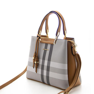 Silver & Polo A.Gri - A.Taba SP969 Kadın El Çantası