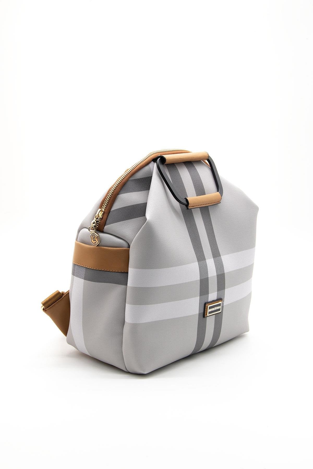 Silver & Polo A.Gri - A.Taba SP771 Kadın Sırt Çantası