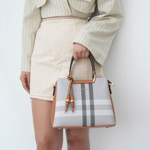 Silver & Polo A.Gri - A.Taba SP969 Kadın El Çantası