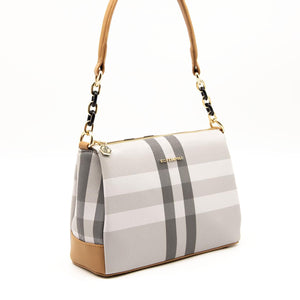 Silver & Polo A.Gri - A.Taba SP910 Kadın Çapraz Çanta