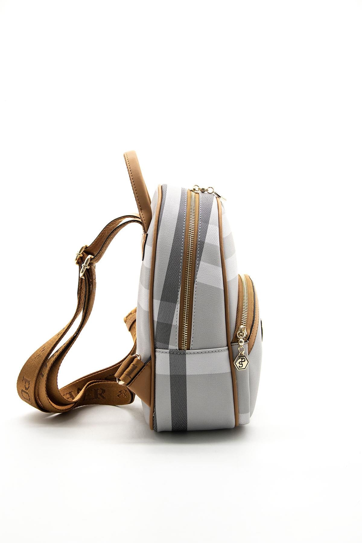 Silver & Polo A.Gri - A.Taba SP945 Kadın Sırt Çantası