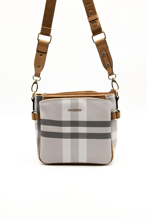 Silver & Polo A.Gri - A.Taba SP884 Kadın Çapraz Çanta