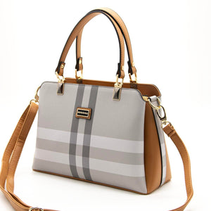 Silver & Polo A.Gri - A.Taba SP972 Kadın El Çantası