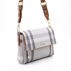 Silver & Polo A.Gri - A.Taba SP963 Kadın Çapraz Çanta