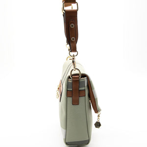 Silver & Polo A.Yeşil - A.Taba SP963 Kadın Çapraz Çanta