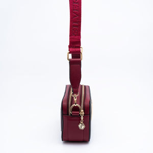 Silver & Polo Antrasit - Bordo SP1078 Kadın Çapraz Çanta