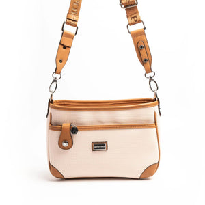 Silver & Polo Bej - A.Taba SP1160 Kadın Çapraz Çanta