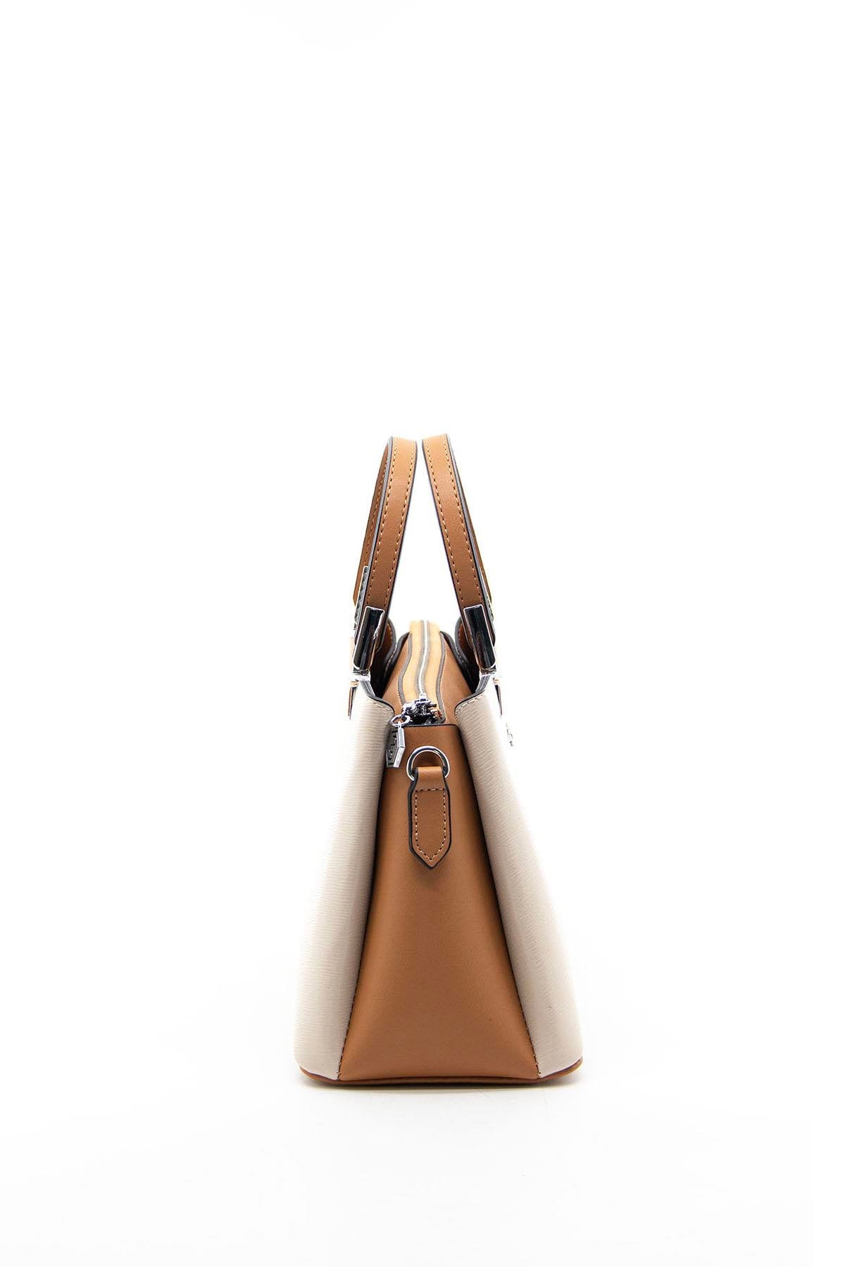 Silver & Polo Bej - A.Taba SP913 Kadın El Çantası