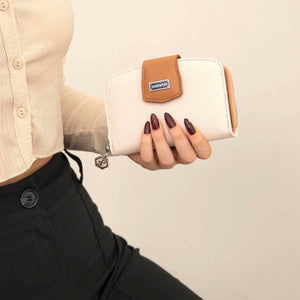 Silver & Polo Bej - A.Taba SP874 Kadın Cüzdan & Kartlık