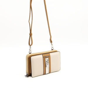 Silver & Polo Bej - A.Taba - Kemik SP1138 Kadın Cüzdan & Kartlık