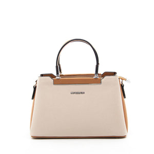Silver & Polo Bej - A.Taba SP913 Kadın El Çantası