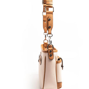 Silver & Polo Bej - A.Taba SP1160 Kadın Çapraz Çanta