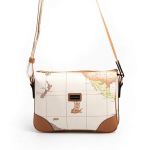 Silver & Polo Bej - A.Taba SP784 Kadın Çapraz Çanta