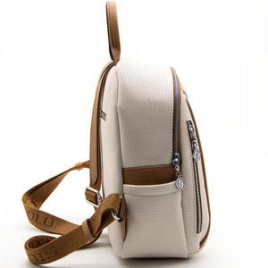 Silver & Polo Bej - A.Taba SP906 Kadın Sırt Çantası