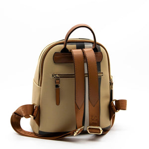 Silver & Polo Bej - Taba SP901 Kadın Sırt Çantası