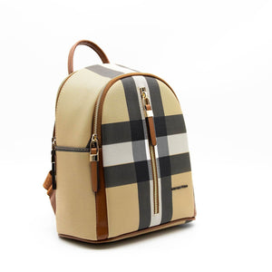 Silver & Polo Bej - Taba SP901 Kadın Sırt Çantası