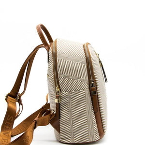 Silver & Polo Bej - Taba SP901 Kadın Sırt Çantası