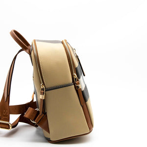 Silver & Polo Bej - Taba SP901 Kadın Sırt Çantası