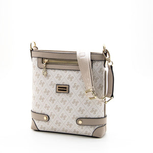 Silver & Polo Bej - Kum SP1120 Kadın Çapraz Çanta