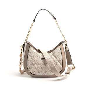 Silver & Polo Bej - Kum SP1168 Kadın Omuz Çantası