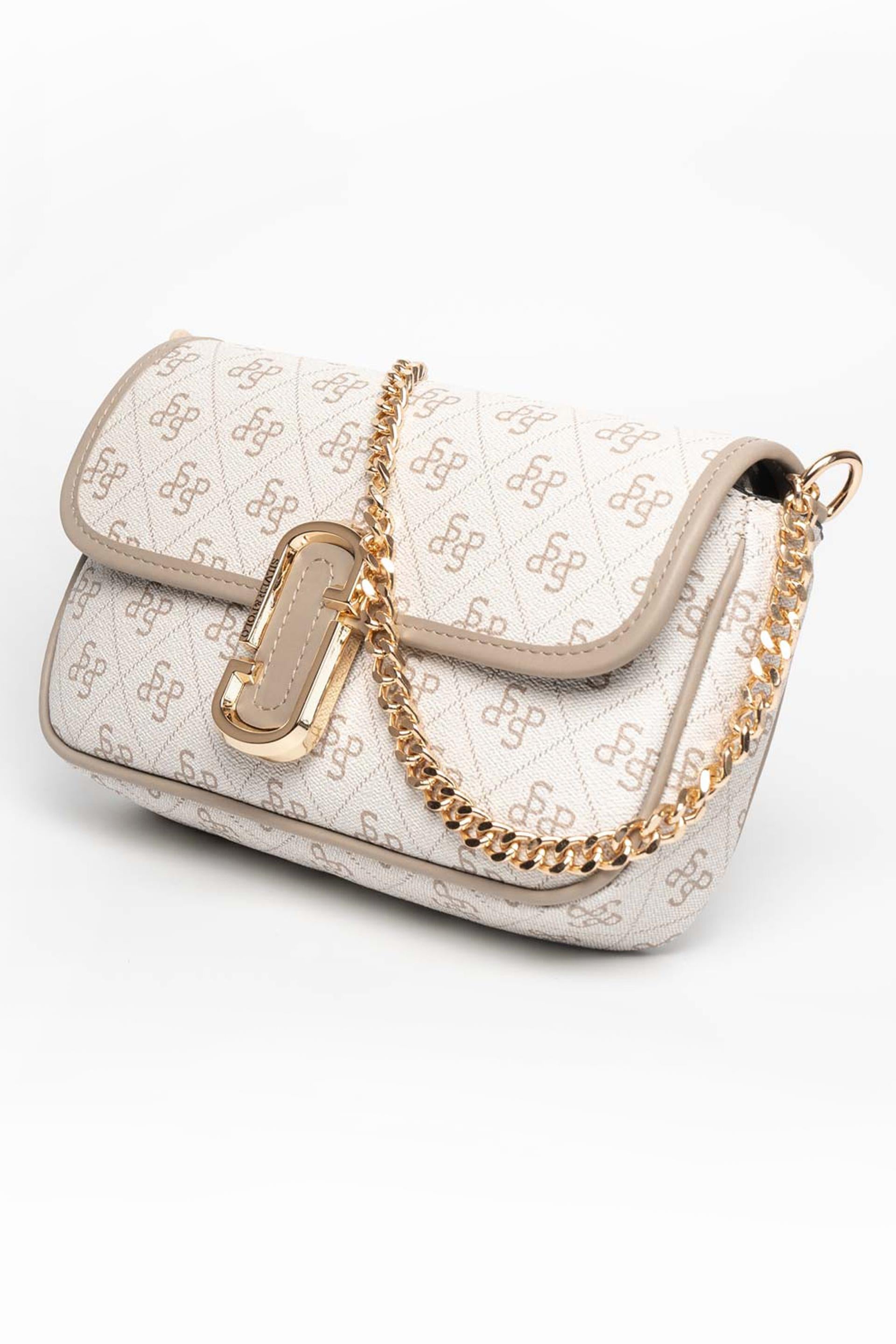 Silver & Polo Bej - Kum SP1171 Kadın Omuz Çantası