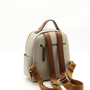 Silver & Polo Bej - Taba SP1130 Kadın Sırt Çantası