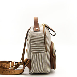 Silver & Polo Bej - Taba SP1130 Kadın Sırt Çantası