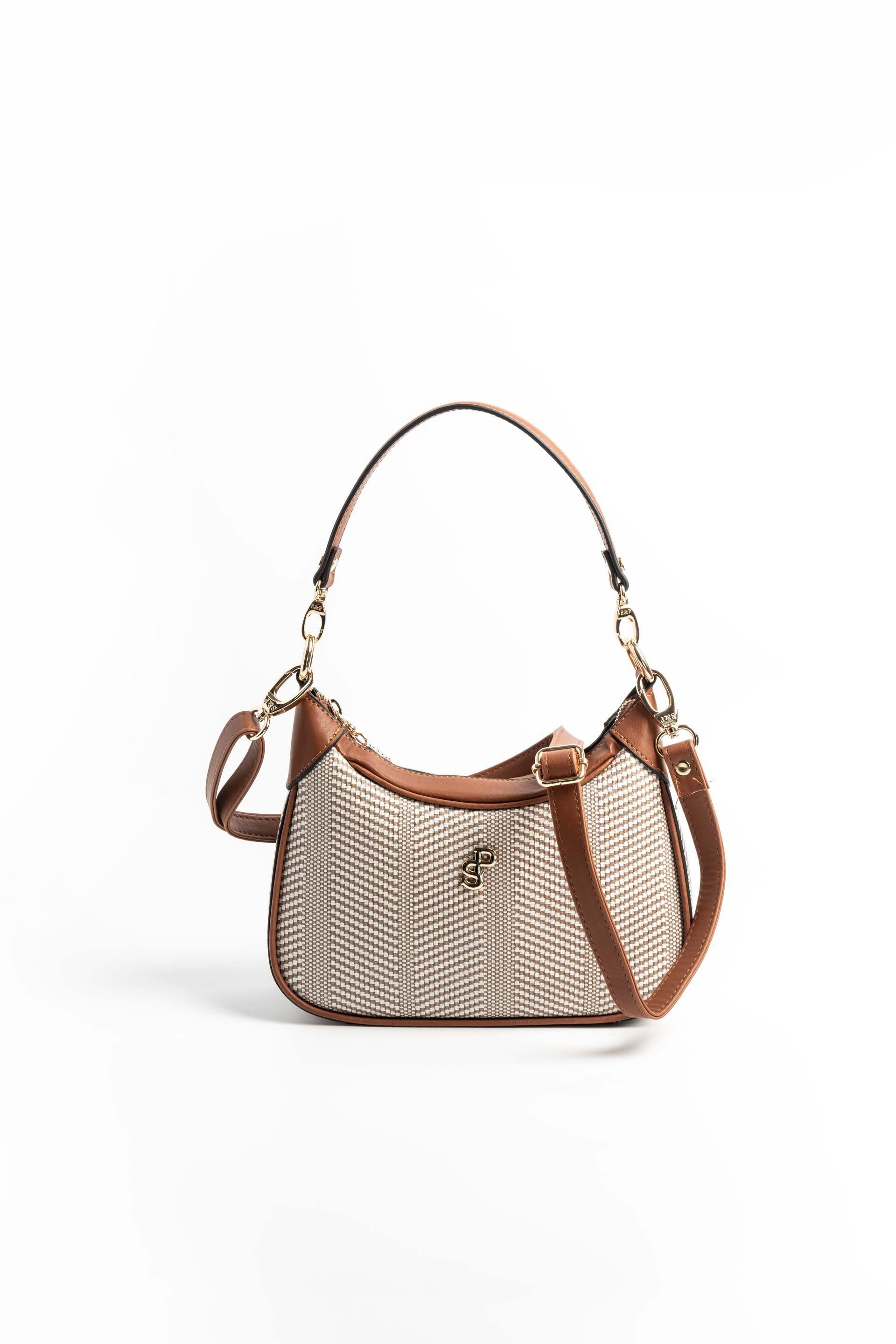 Silver & Polo Bej - Taba SP1180 Kadın Omuz Çantası