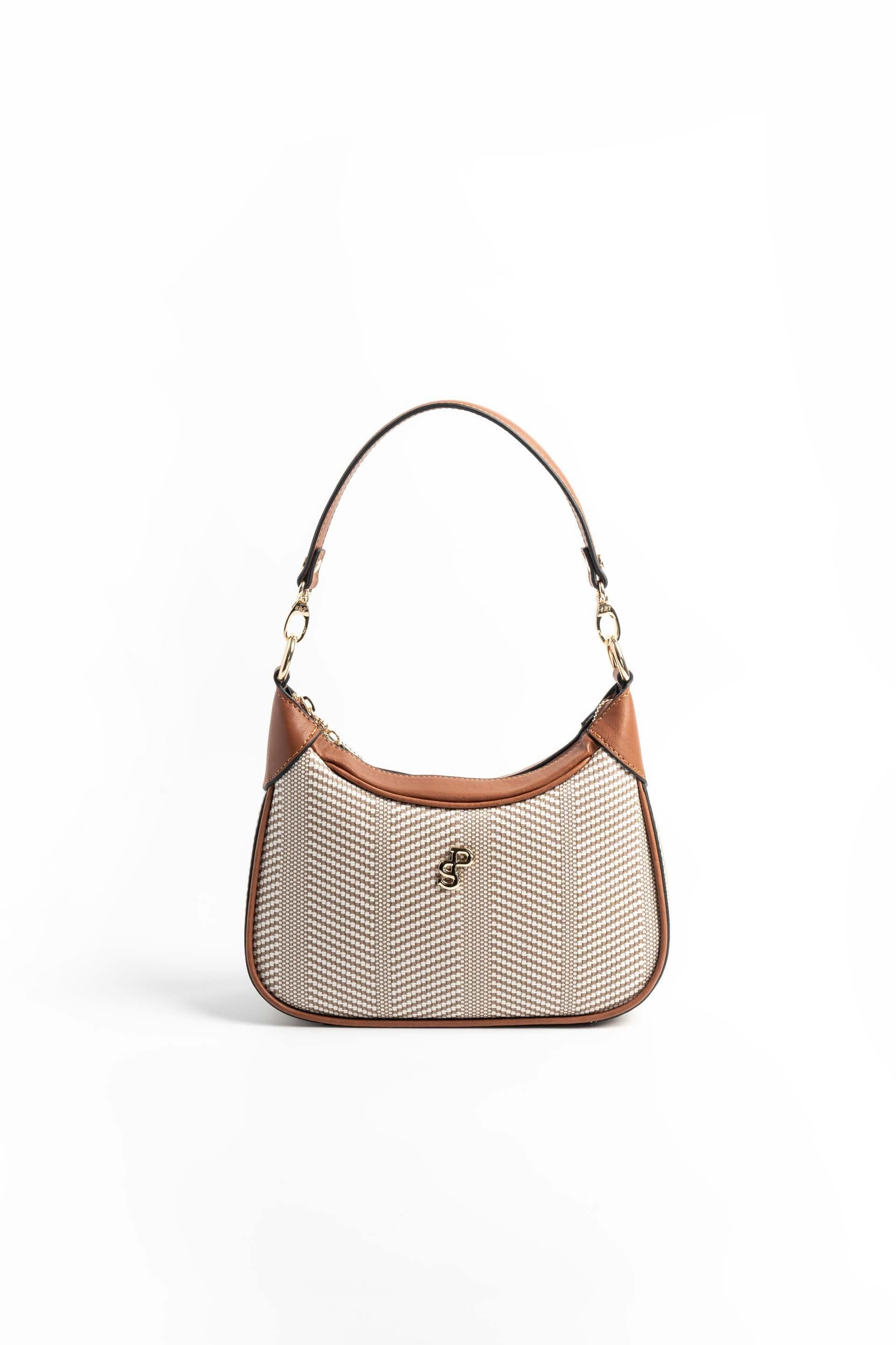 Silver & Polo Bej - Taba SP1180 Kadın Omuz Çantası