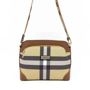 Silver & Polo Bej - Taba SP364 Kadın Çapraz Çanta